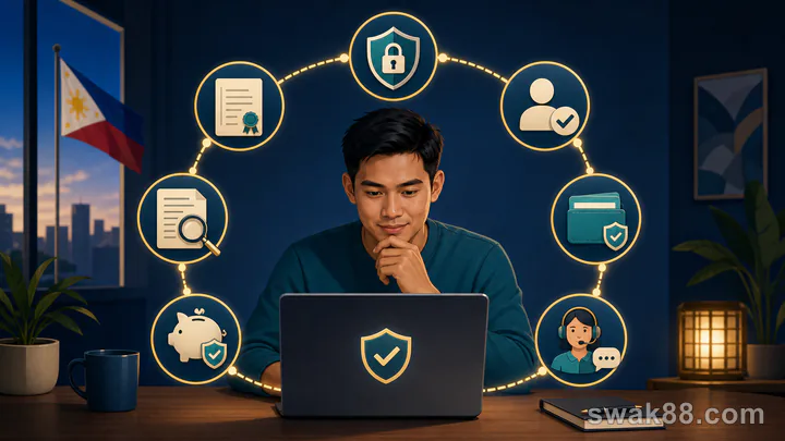 Online money game safety checks before depositing